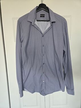 Patrizia Pepe Men's Light Blue Dress Shirt